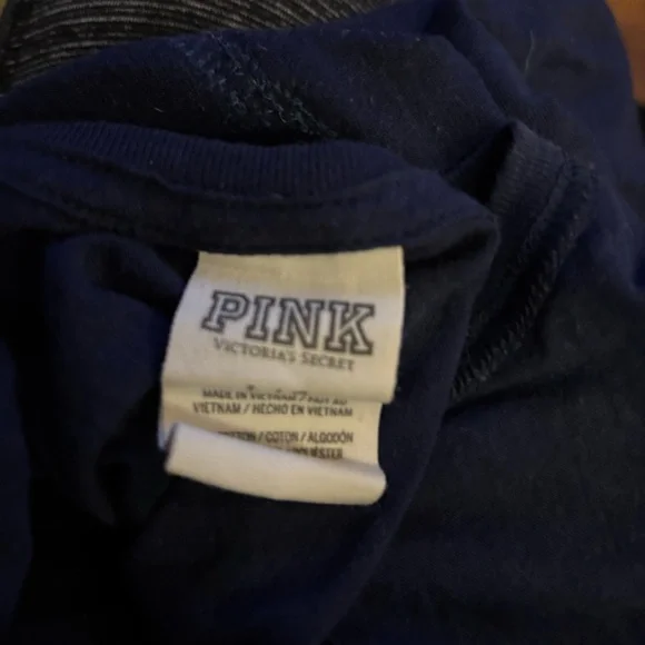 PINK Victoria's Secret Navy Tee - Picture 3 of 3